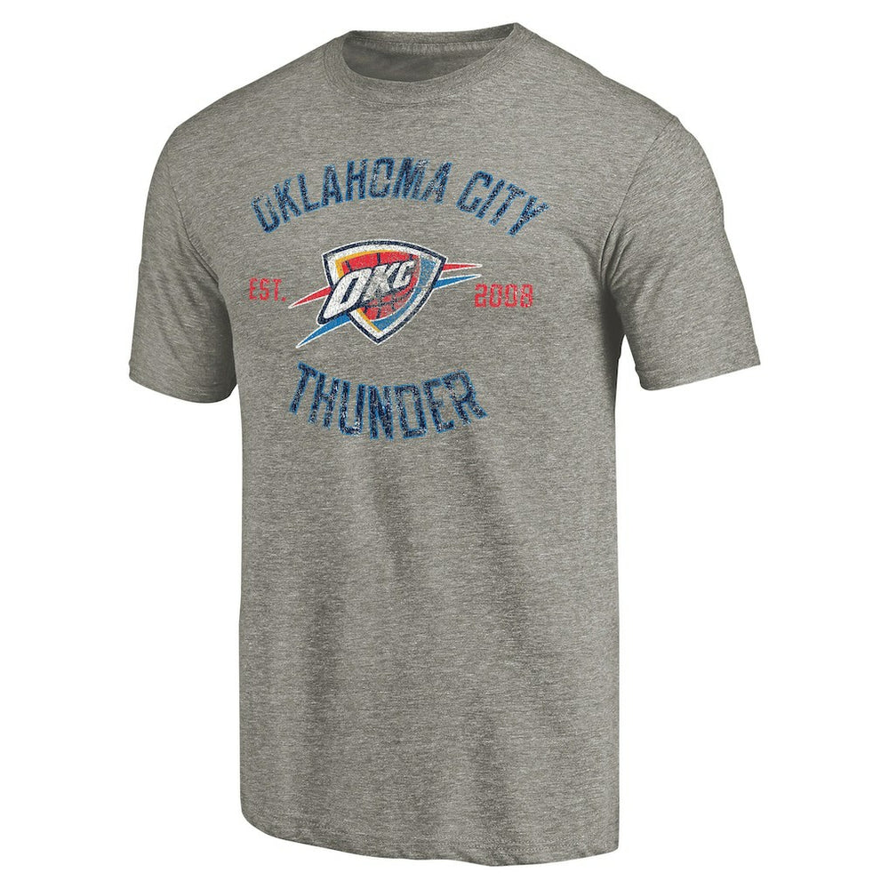 Oklahoma City Thunder Team Heritage Tri-Blend T-Shirt