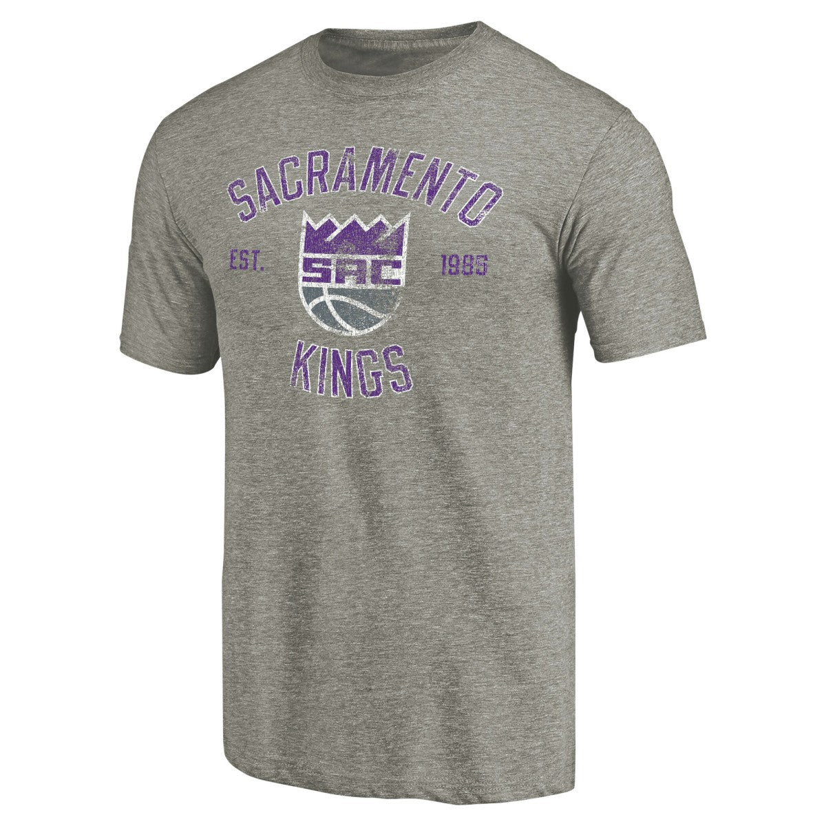 Sacramento Kings Team Heritage Tri-Blend T-Shirt