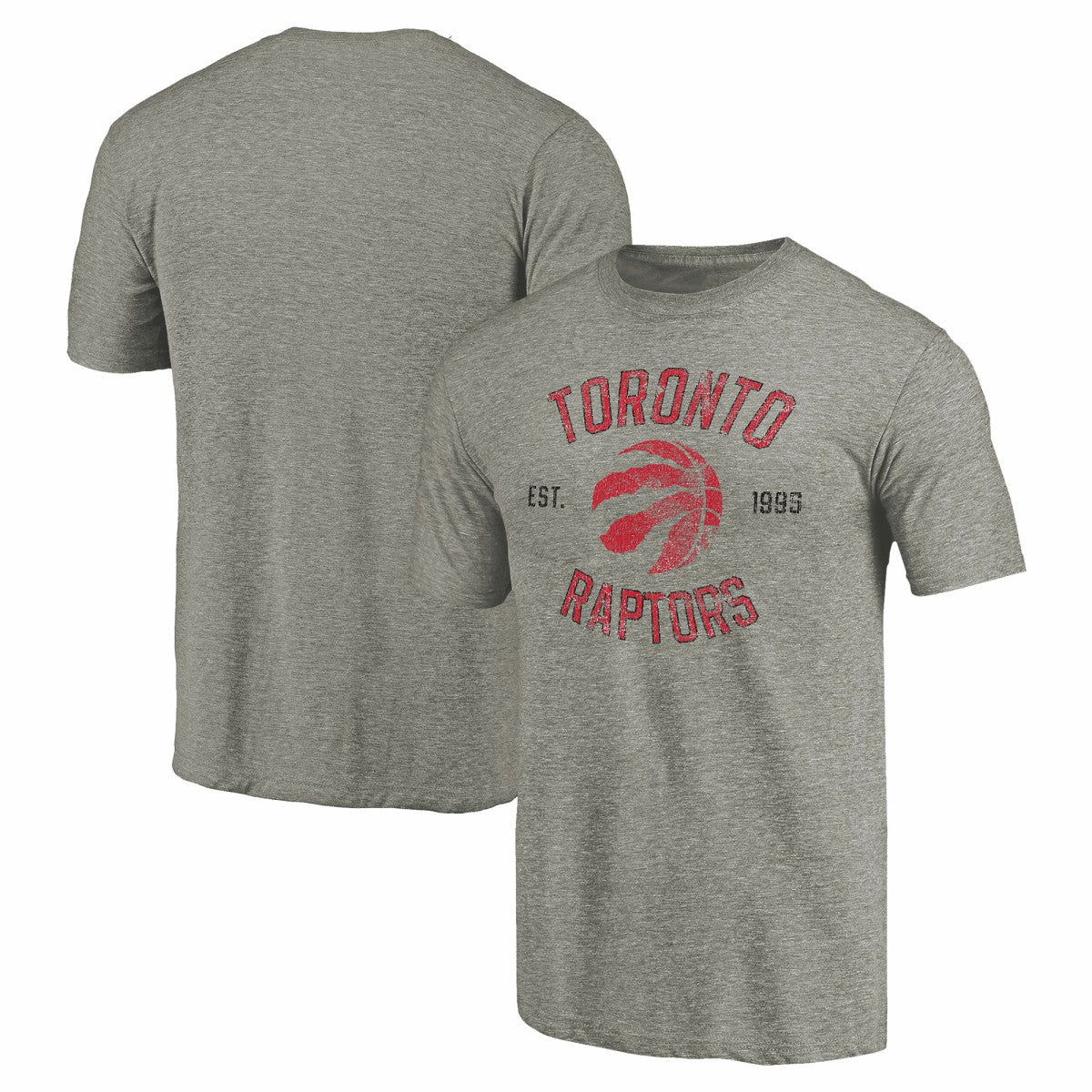 Toronto Raptors Team Heritage Tri-Blend T-Shirt