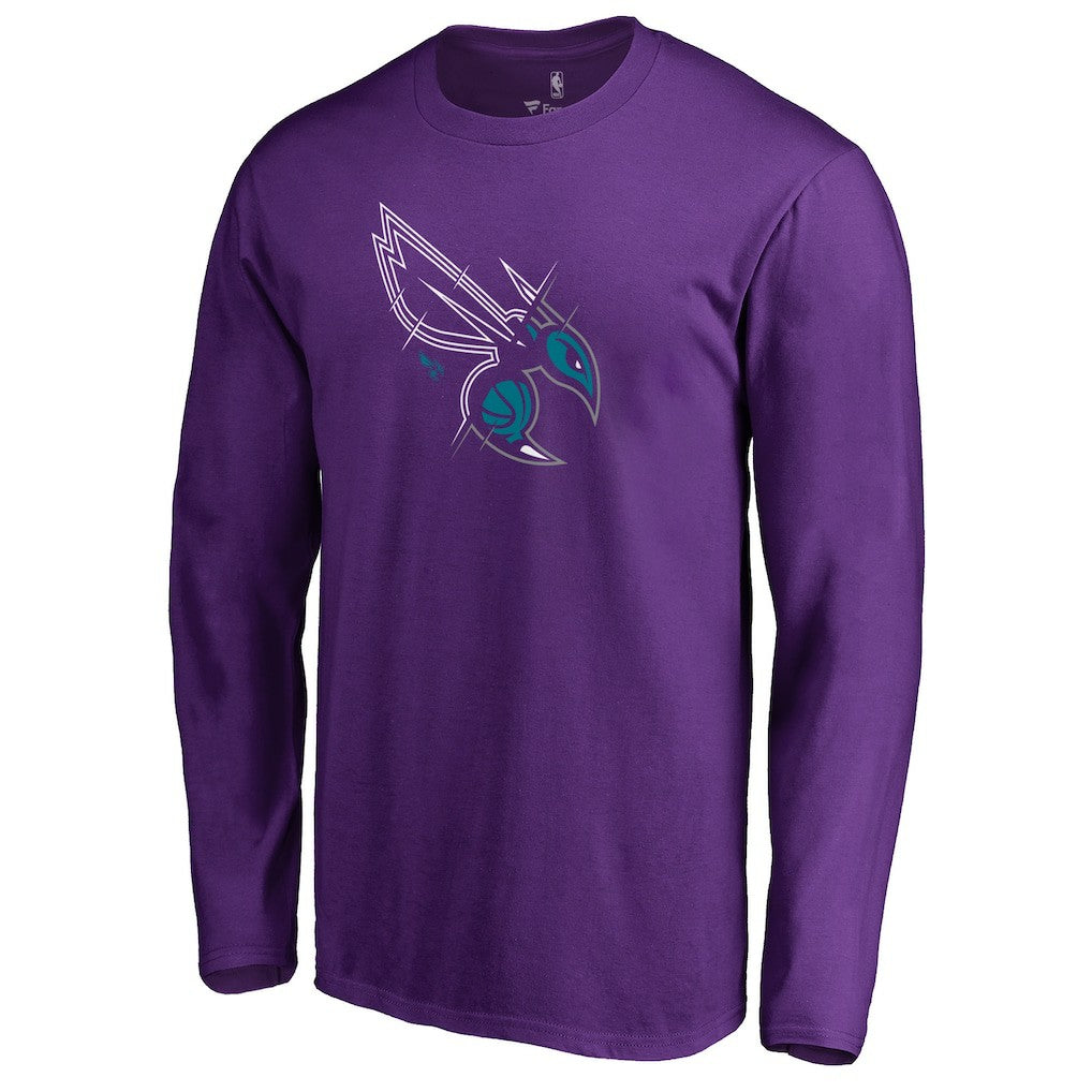 Charlotte Hornets X-Ray Long Sleeve T-Shirt
