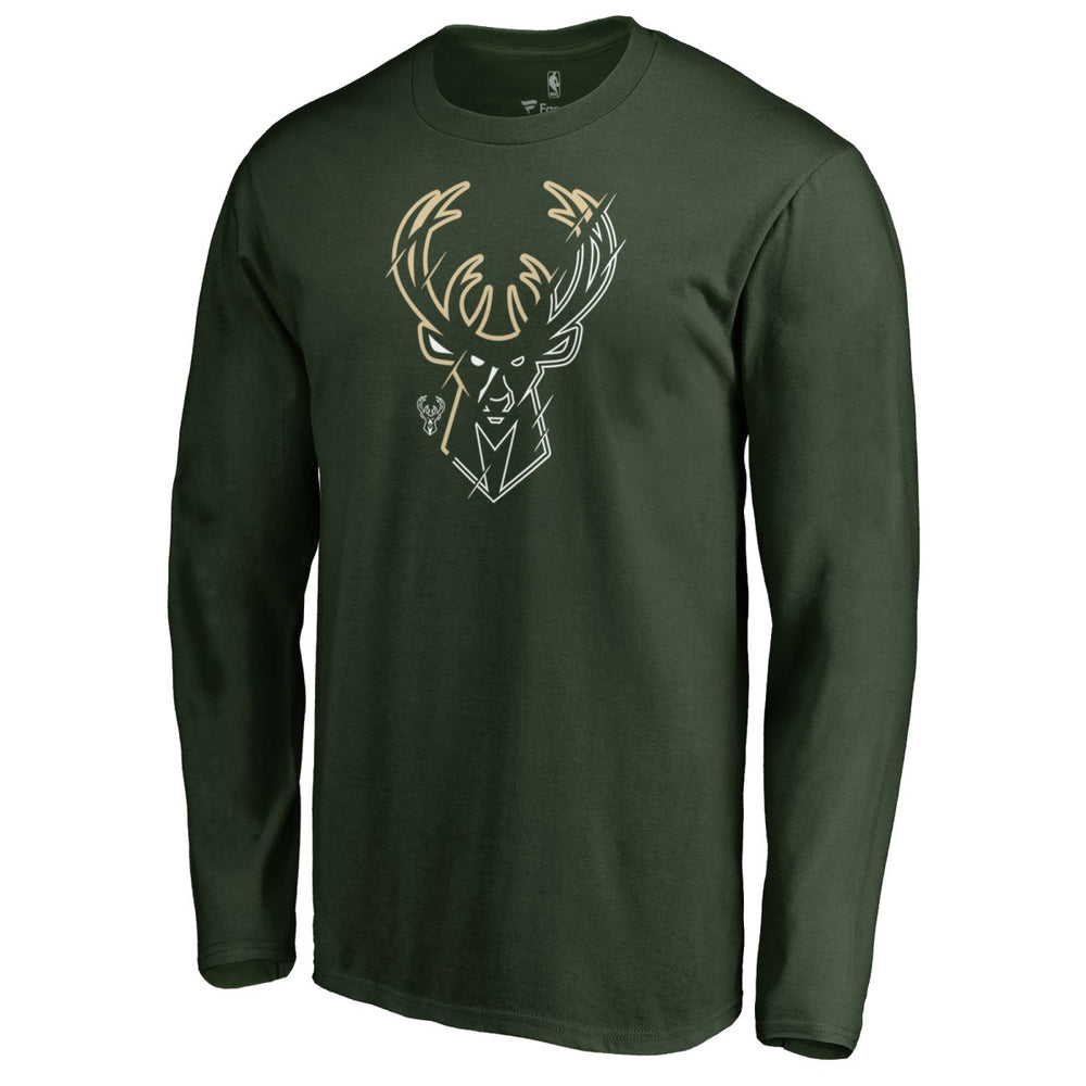 Milwaukee Bucks X-Ray Long Sleeve T-Shirt