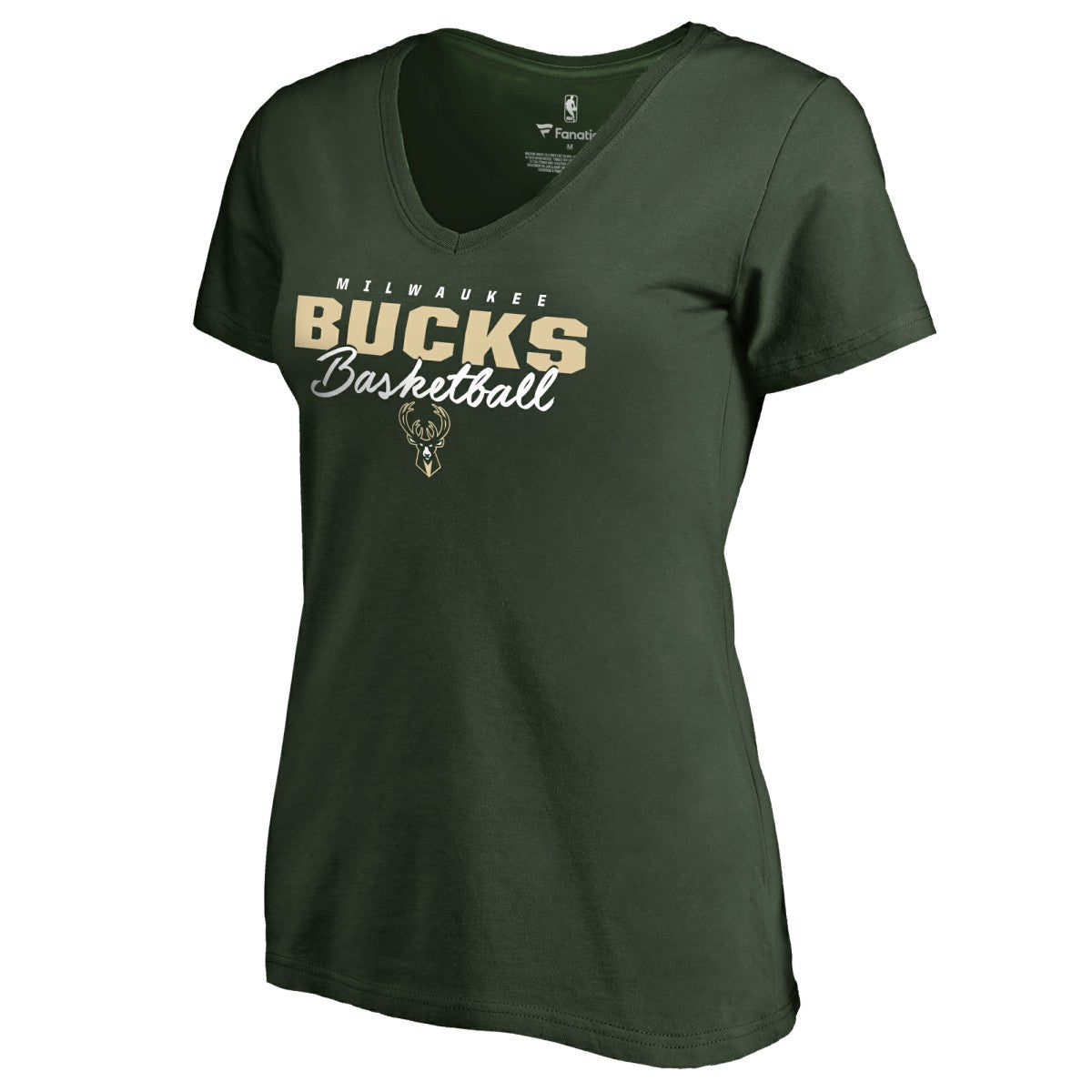 Milwaukee Bucks Women's Script Assist T-Shirt