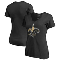 Women's X-Ray Slim Fit V-Neck T-Shirt - New Orleans Saints T-shirts