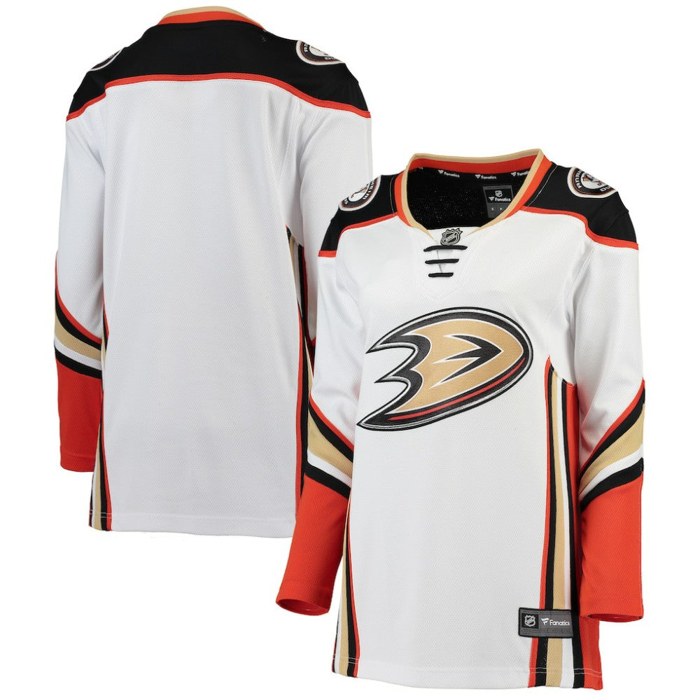 NHL Anaheim Ducks Fanatics Women's Away Breakaway Jersey