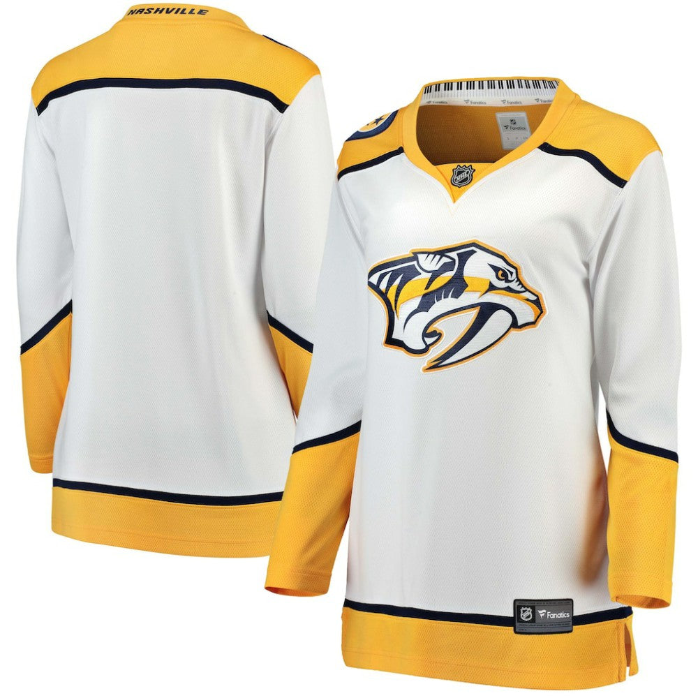 NHL Nashville Predators Fanatics Women's Away Breakaway Jersey