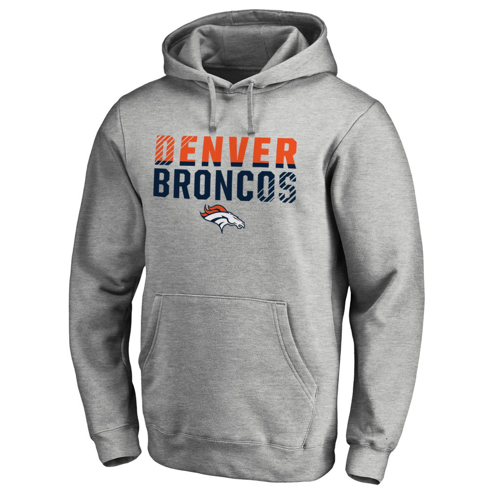 Iconic Collection Fade Out Pullover Hoodie - Denver Broncos Hoodies