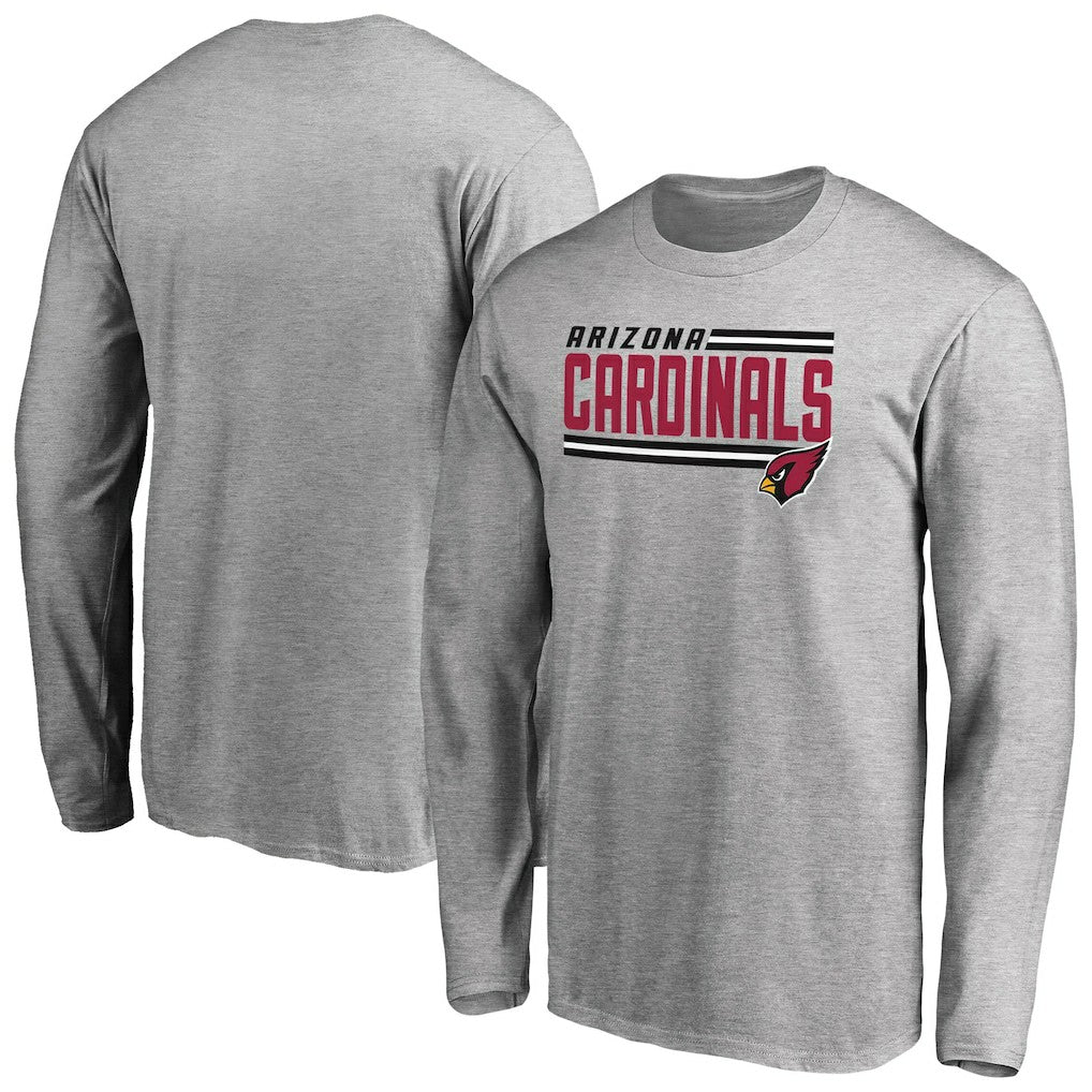 Iconic Collection On Side Stripe Long Sleeve T-Shirt - Arizona Cardinals T-shirts