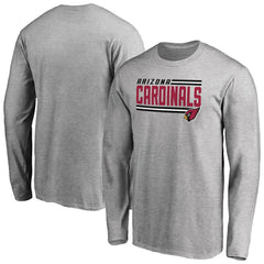 Iconic Collection On Side Stripe Long Sleeve T-Shirt - Arizona Cardinals T-shirts