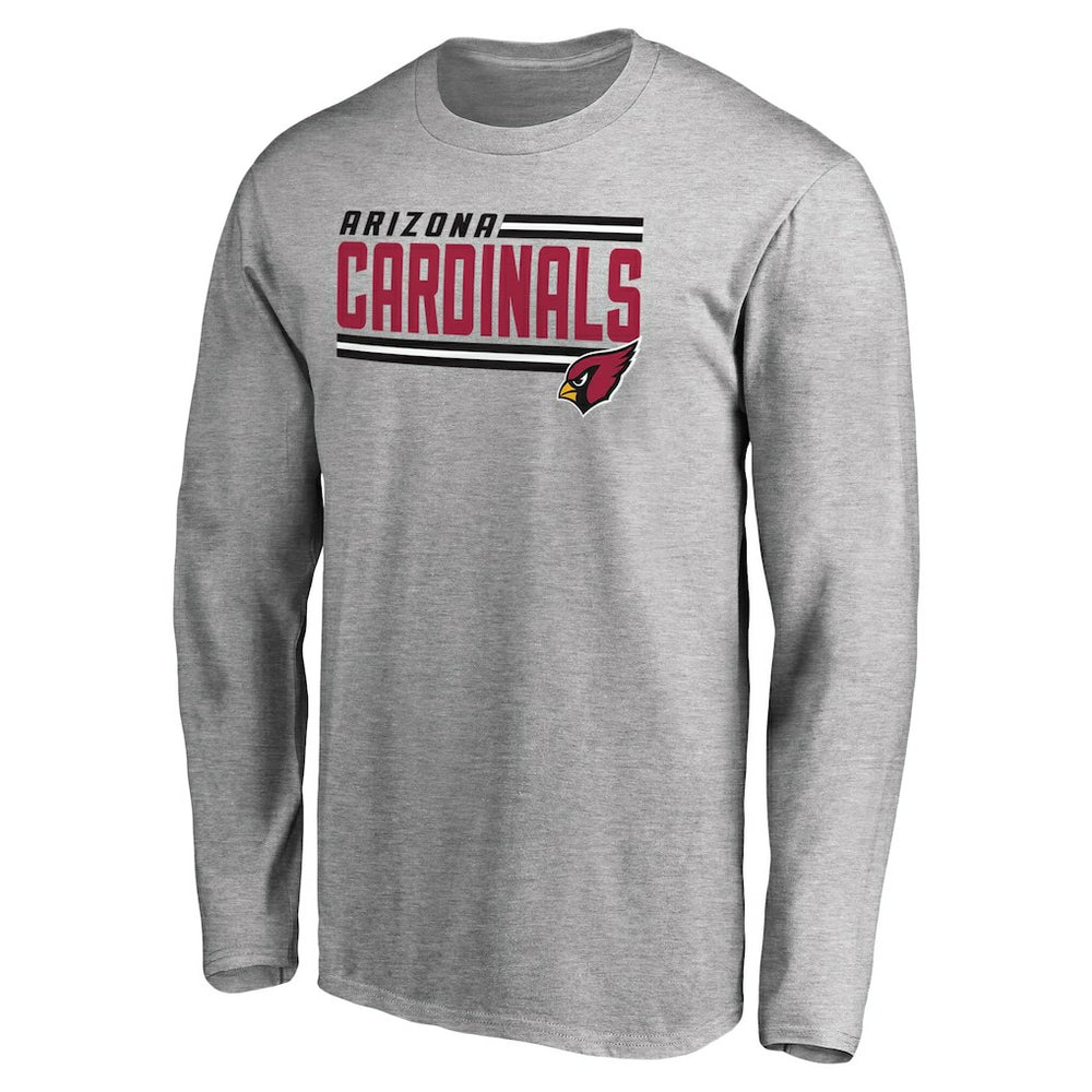 Iconic Collection On Side Stripe Long Sleeve T-Shirt - Arizona Cardinals T-shirts