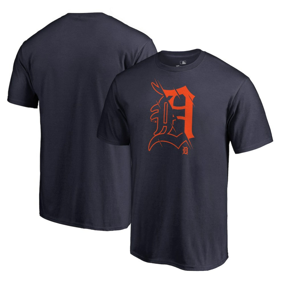 Navy Detroit Tigers X-Ray T-Shirt