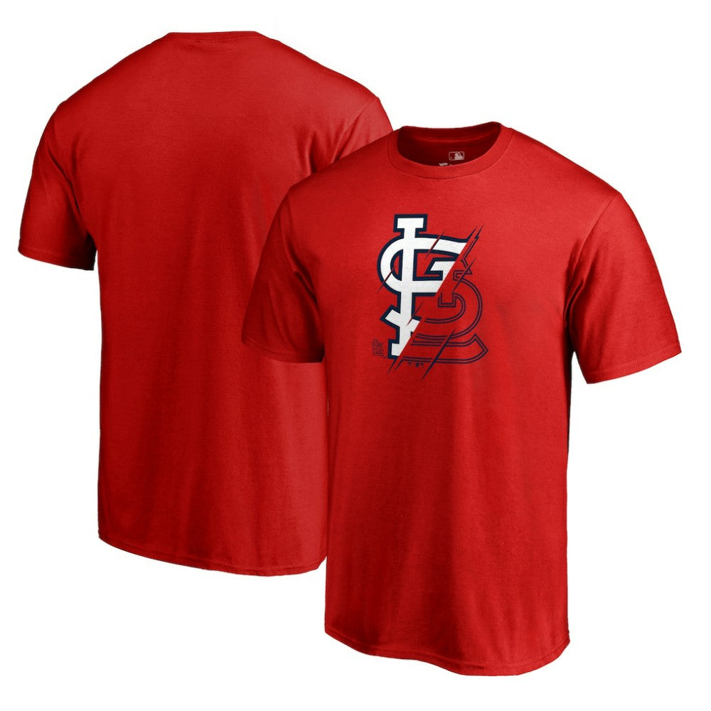 Red St. Louis Cardinals X-Ray T-Shirt