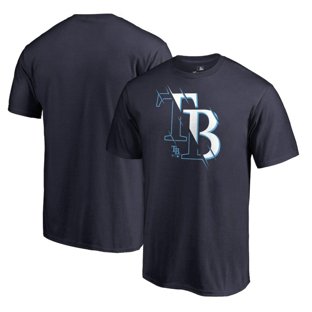Navy Tampa Bay Rays X-Ray T-Shirt