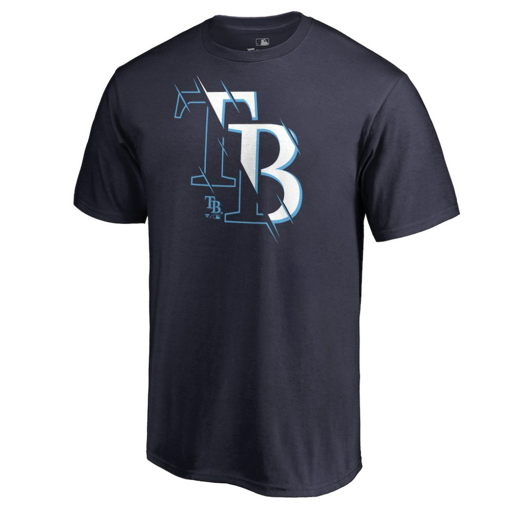 Navy Tampa Bay Rays X-Ray T-Shirt