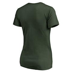 Green Athletics Women's X-Ray V-Neck T-Shirt