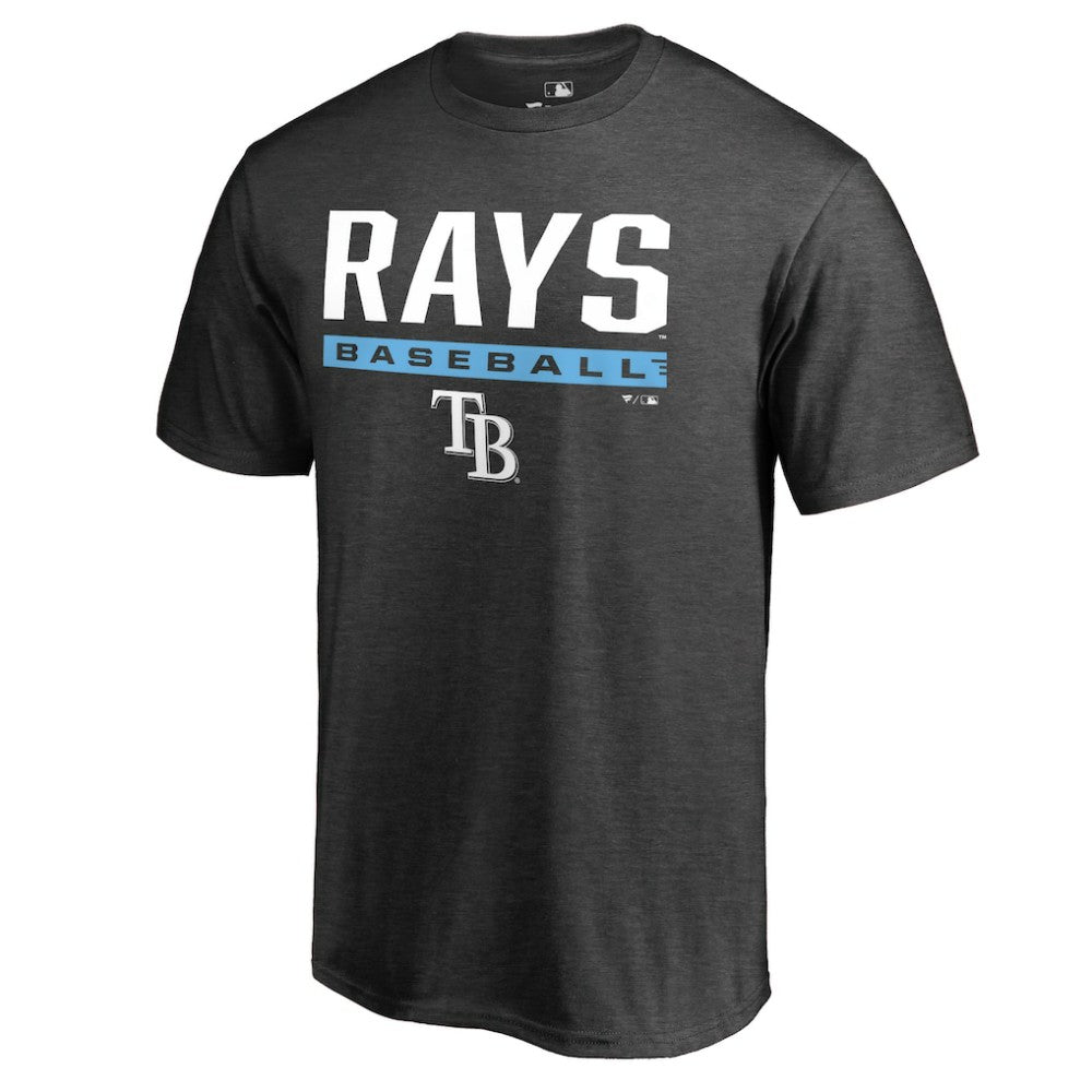 Ash Tampa Bay Rays Win Stripe T-Shirt