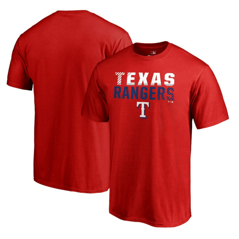 Red Texas Rangers Fade Out T-Shirt
