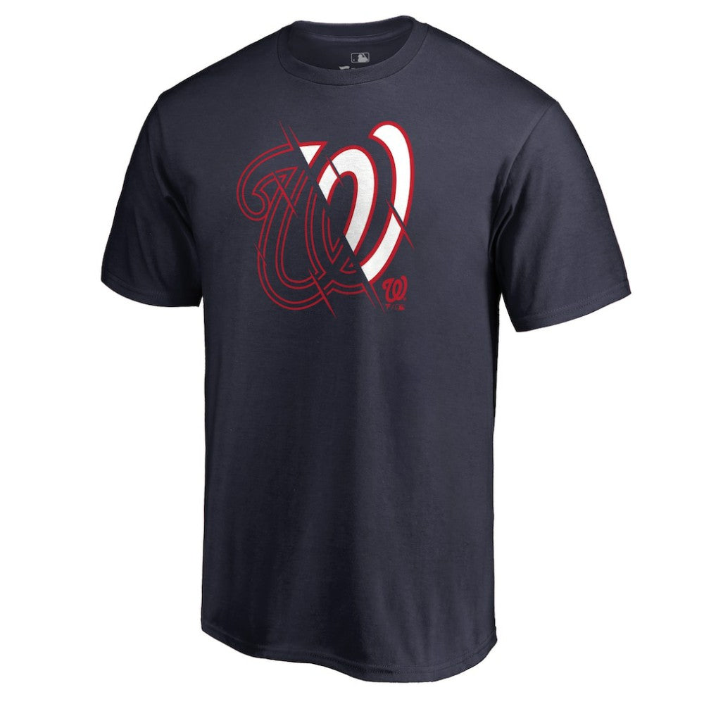 Navy Washington Nationals X-Ray T-Shirt