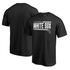 Black Chicago White Sox Onside Stripe T-Shirt