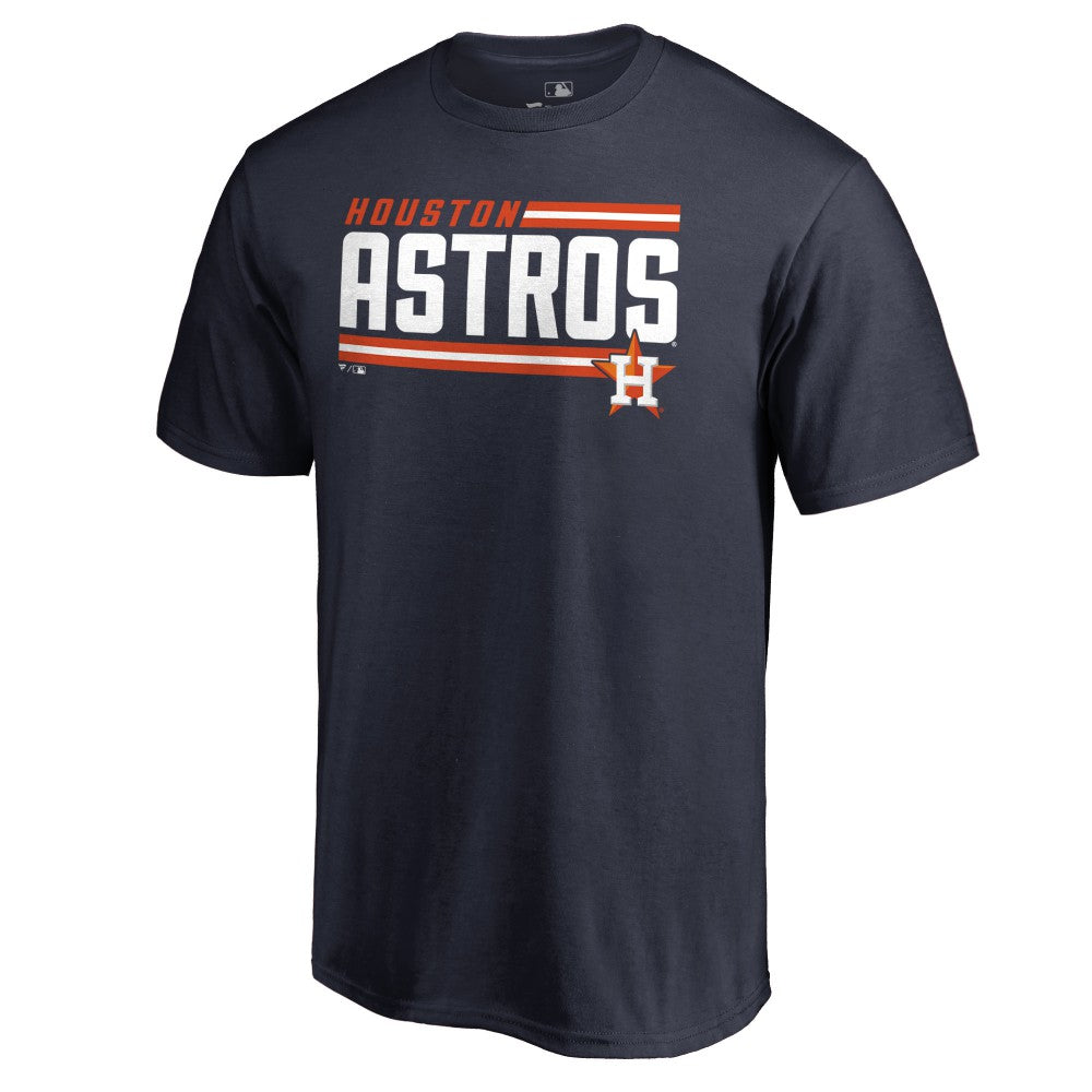 Navy Houston Astros Onside Stripe T-Shirt