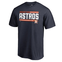 Navy Houston Astros Onside Stripe T-Shirt