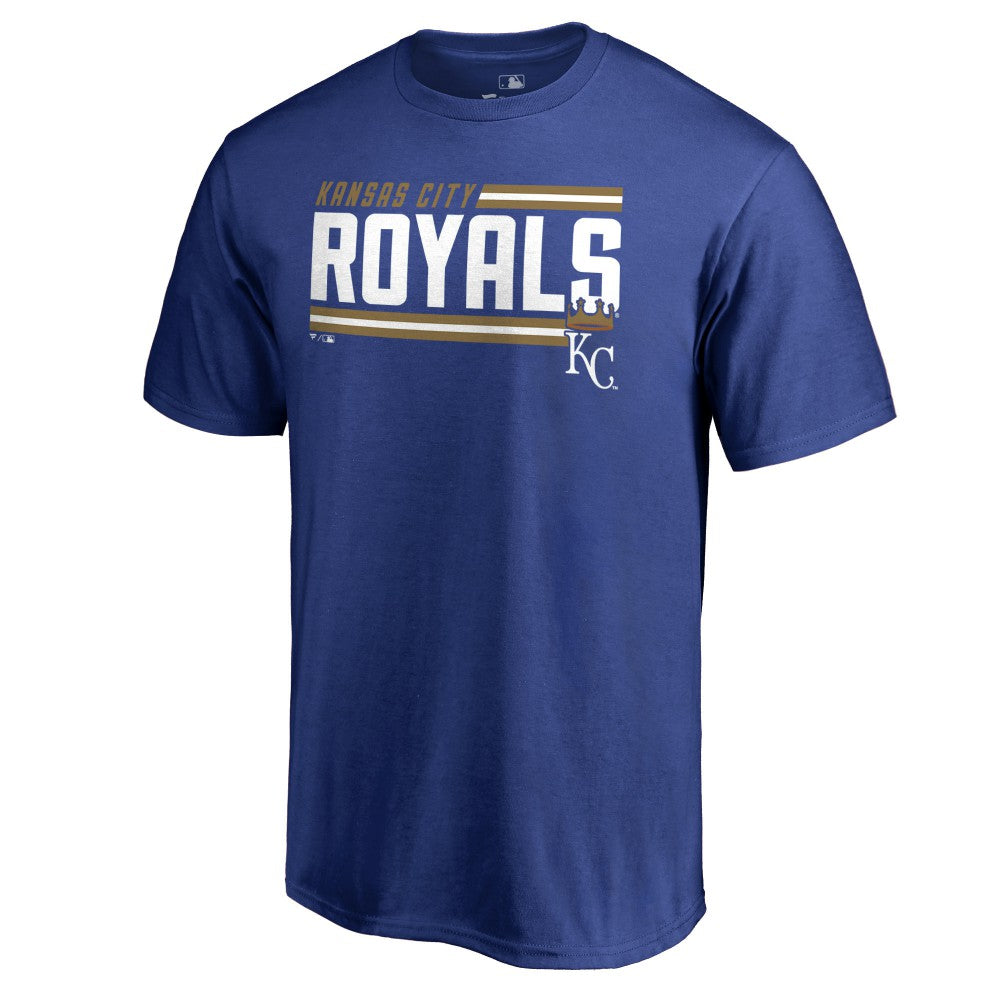 Royal Kansas City Royals Onside Stripe T-Shirt
