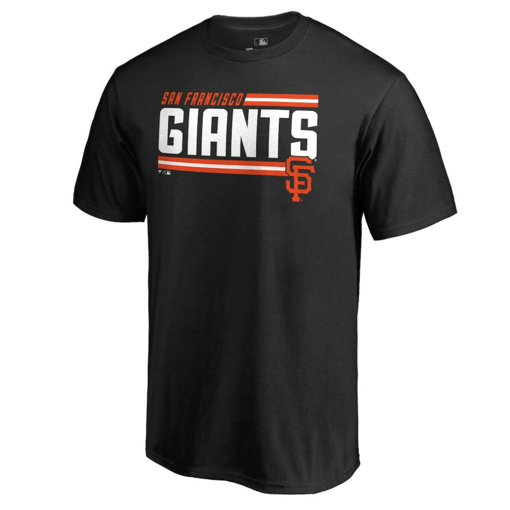Black San Francisco Giants Onside Stripe T-Shirt