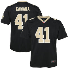 Alvin Kamara  Youth Game Jersey - New Orleans Saints Jerseys