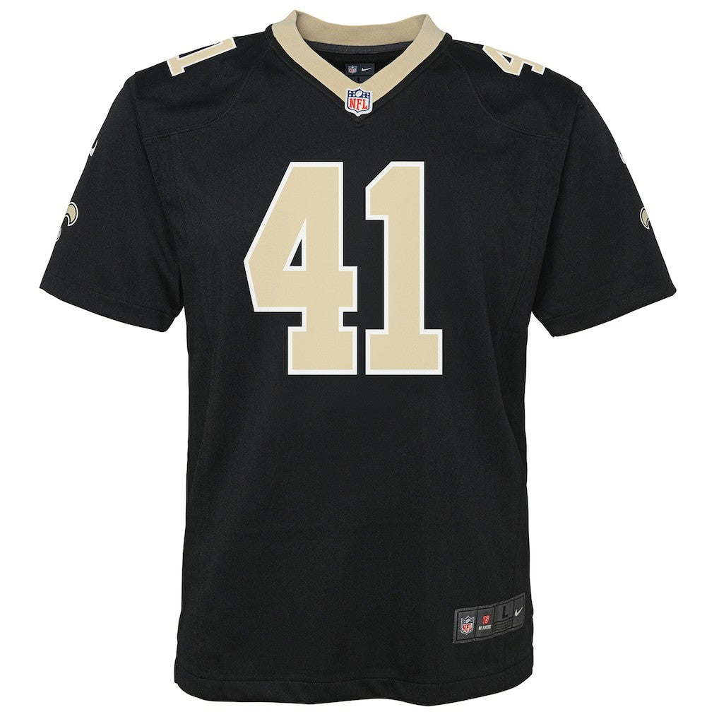 Alvin Kamara  Youth Game Jersey - New Orleans Saints Jerseys