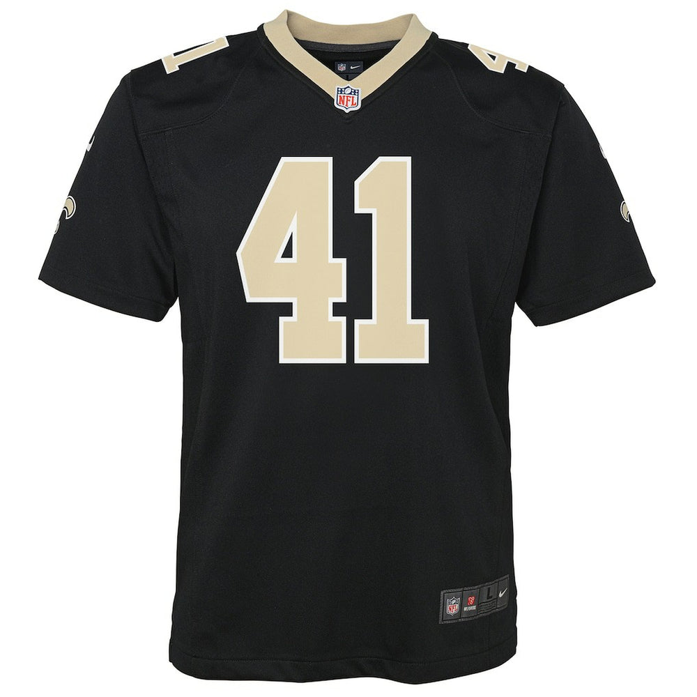 Alvin Kamara  Youth Game Jersey - New Orleans Saints Jerseys