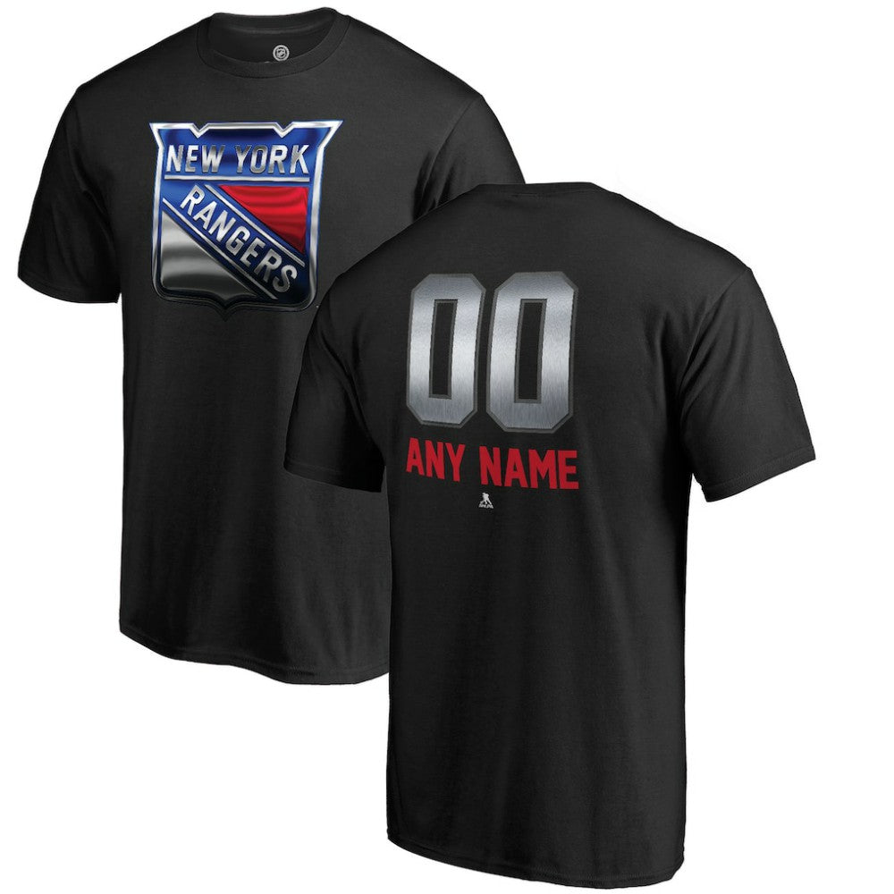NHL New York Rangers Personalized Midnight Mascot T-Shirt