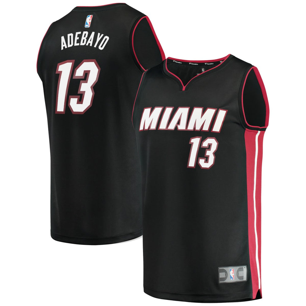 Fanatics Bam Adebayo Miami Heat Fast Break Replica Player Jersey