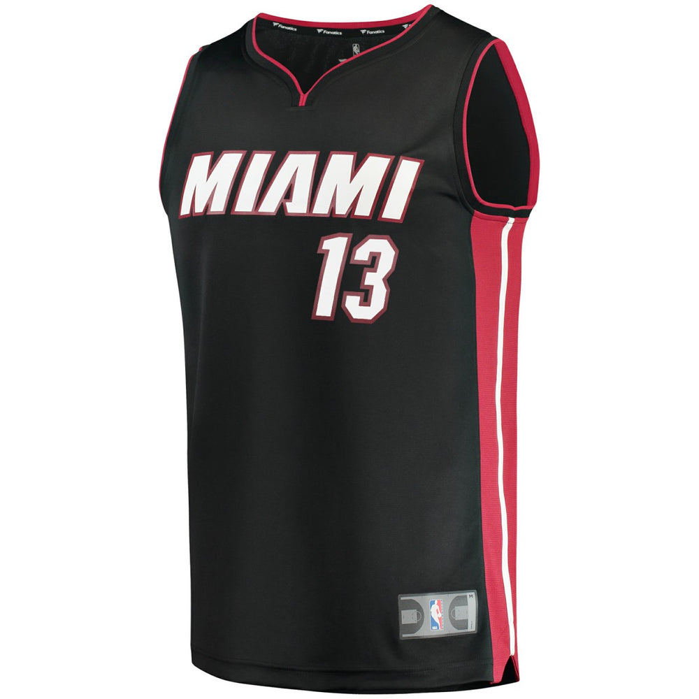 Fanatics Bam Adebayo Miami Heat Fast Break Replica Player Jersey