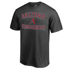 Heathered Gray Arizona Diamondbacks Core Basics Victory Arch T-Shirt