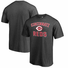 Heathered Gray Cincinnati Reds Core Basics Victory Arch T-Shirt