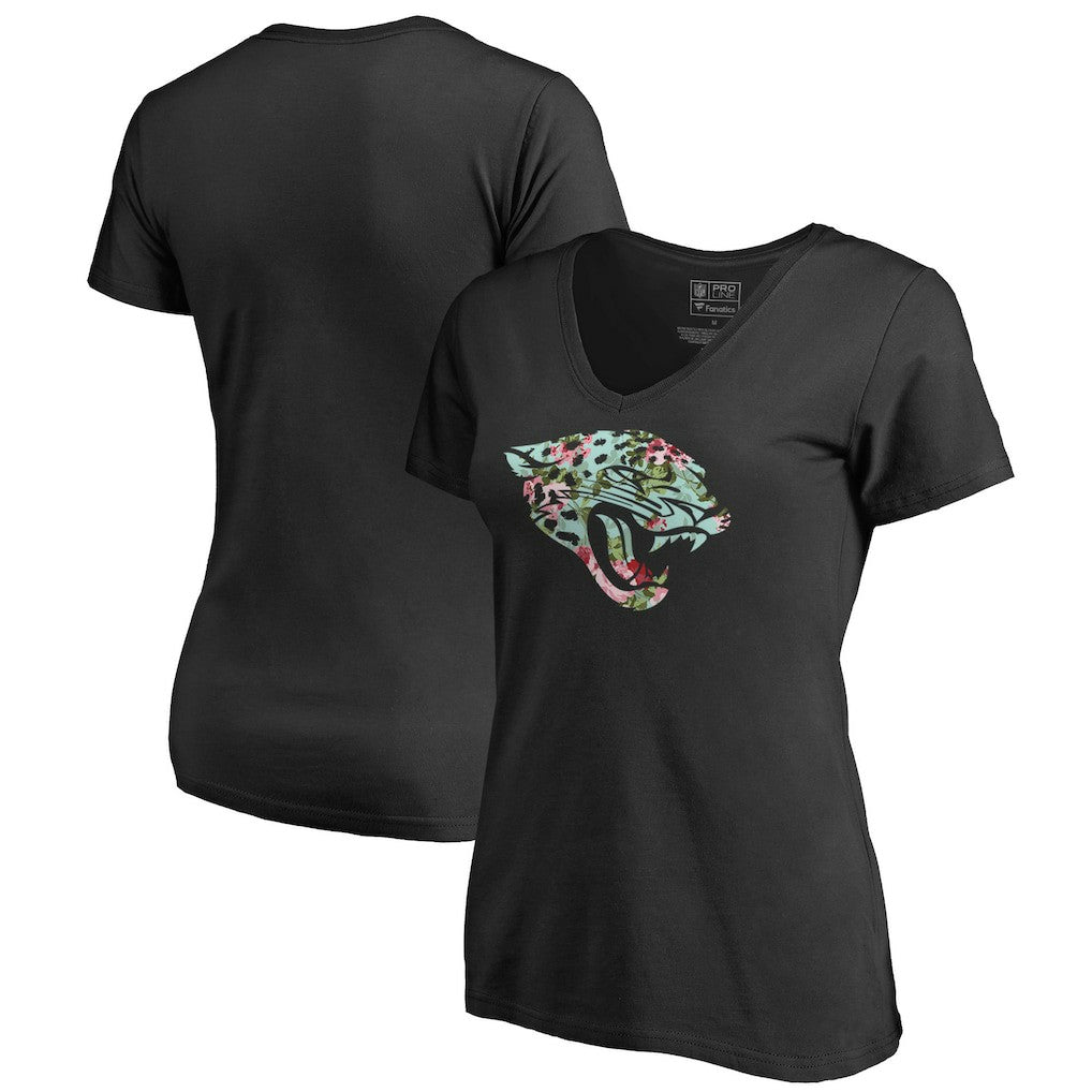 Women's Lovely V-Neck T-Shirt - Jacksonville Jaguars T-shirts