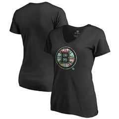 NHL Boston Bruins Women's Lovely V-Neck T-Shirt