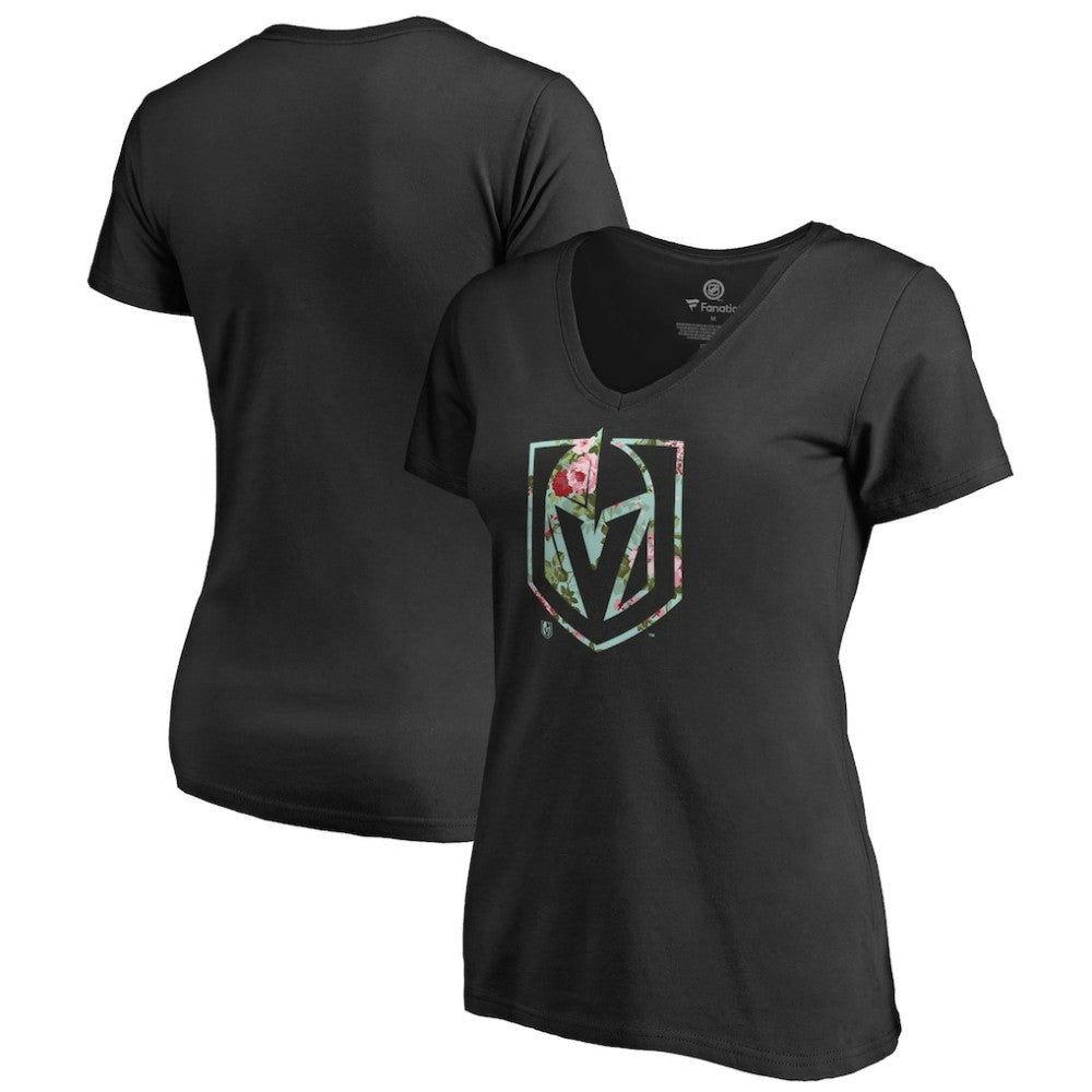 NHL Vegas Golden Knights Women's Lovely V-Neck T-Shirt