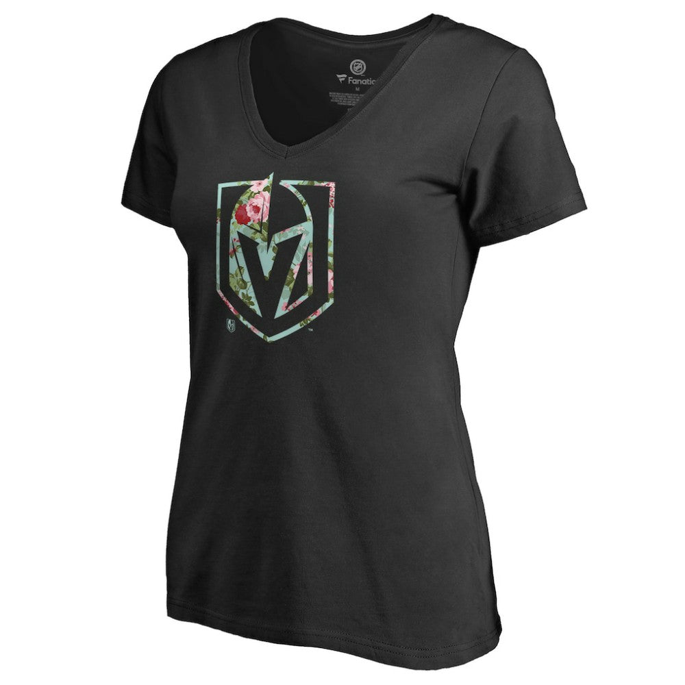 NHL Vegas Golden Knights Women's Lovely V-Neck T-Shirt