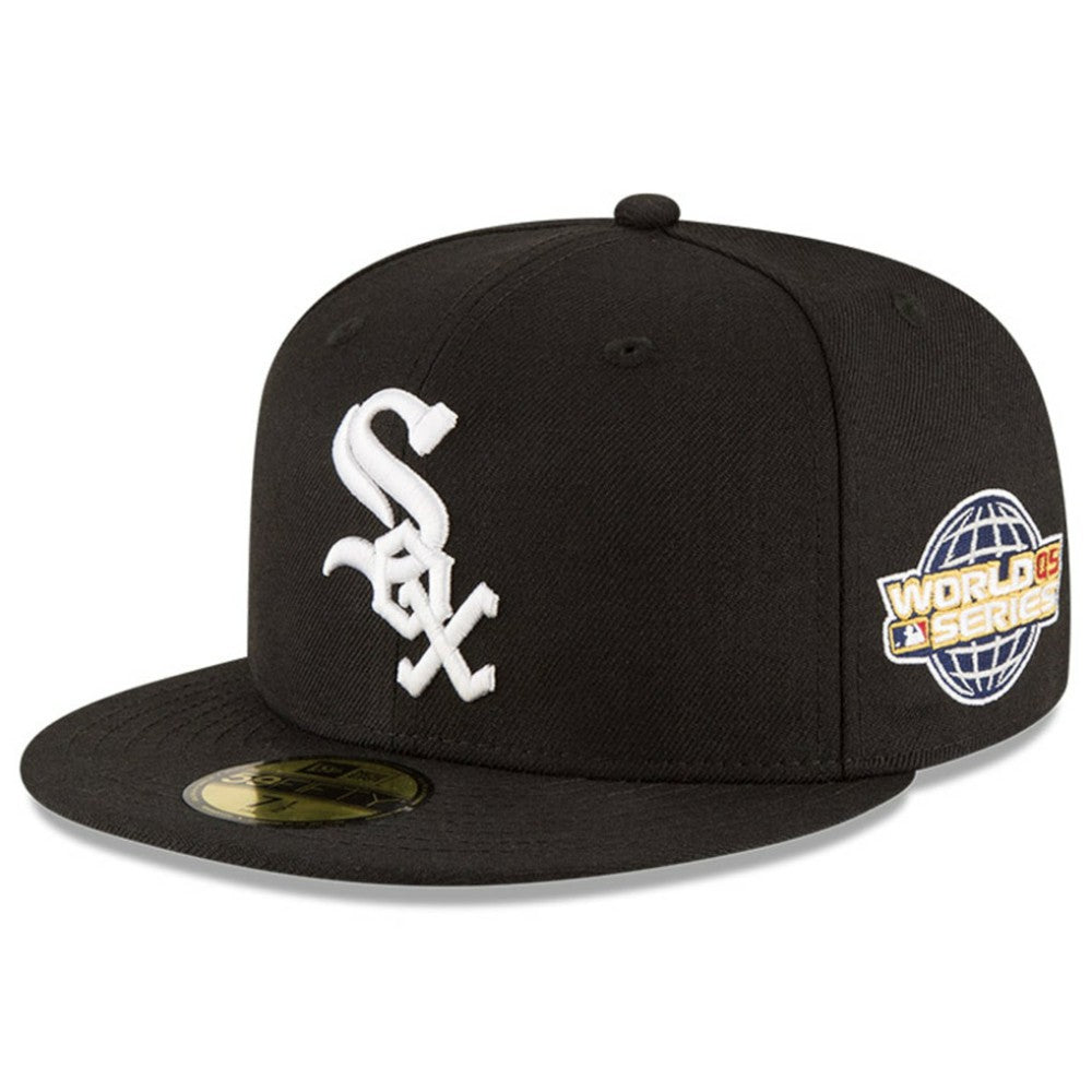 Black Chicago White Sox New Era 2005 World Series Wool 59FIFTY Fitted Hat