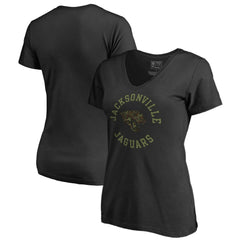 Women's Camo Collection Liberty V-Neck T-Shirt - Jacksonville Jaguars T-shirts