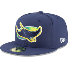 Navy Tampa Bay Rays New Era Alternate Authentic Collection On-Field 59FIFTY Fitted Hat