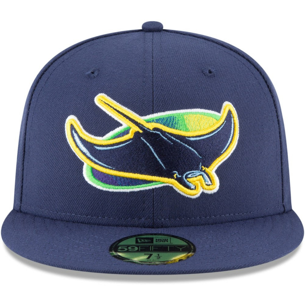 Navy Tampa Bay Rays New Era Alternate Authentic Collection On-Field 59FIFTY Fitted Hat
