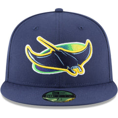 Navy Tampa Bay Rays New Era Alternate Authentic Collection On-Field 59FIFTY Fitted Hat
