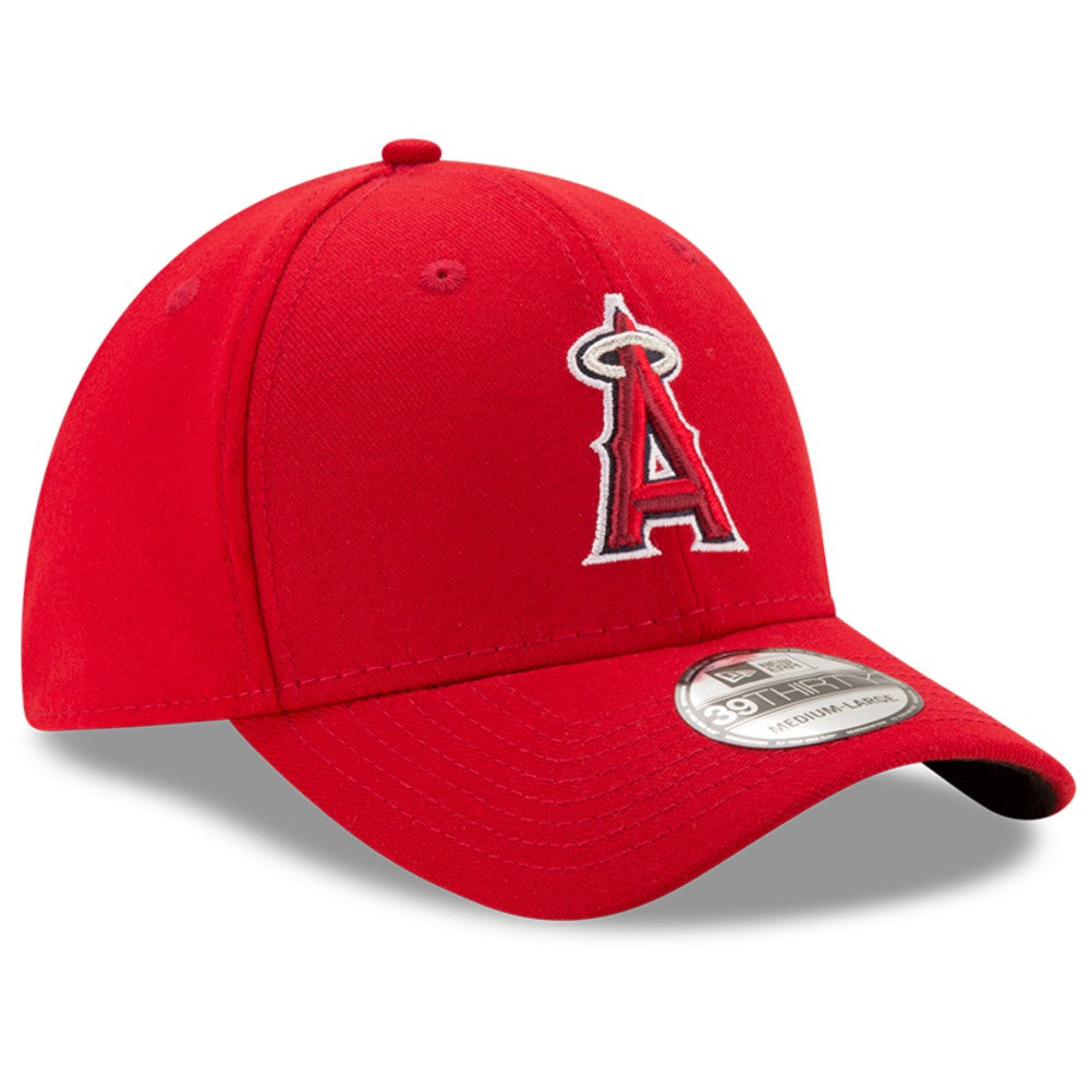 Red Los Angeles Angels New Era Game Team Classic 39THIRTY Flex Hat