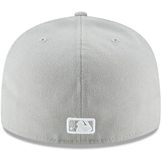 Gray Los Angeles Dodgers New Era Fashion Color Basic 59FIFTY Fitted Hat