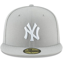 Gray New York Yankees New Era Fashion Color Basic 59FIFTY Fitted Hat