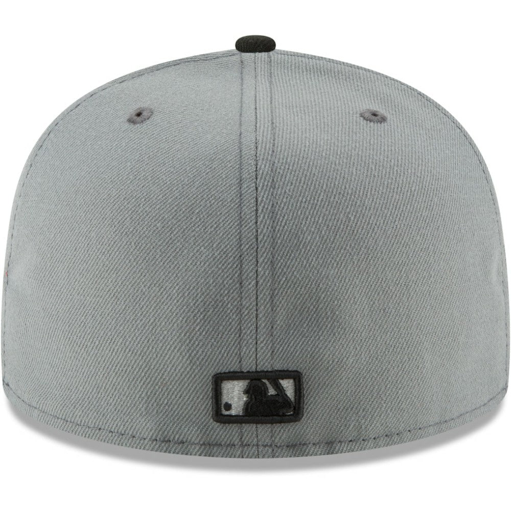 Gray/Black Atlanta Braves New Era Two-Tone 59FIFTY Fitted Hat