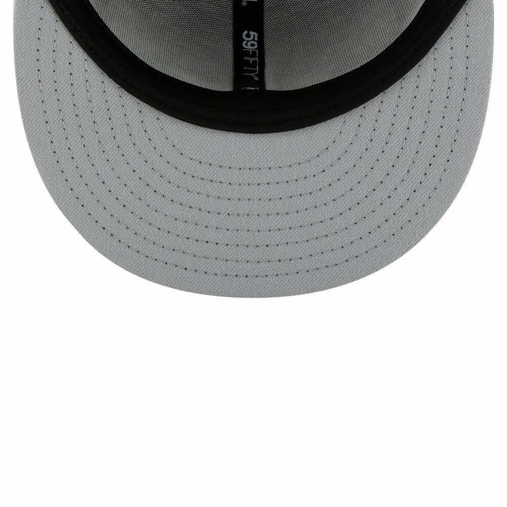 Gray/Black Los Angeles Dodgers New Era Two-Tone 59FIFTY Fitted Hat