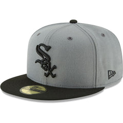 Gray/Black Chicago White Sox New Era Two-Tone 59FIFTY Fitted Hat