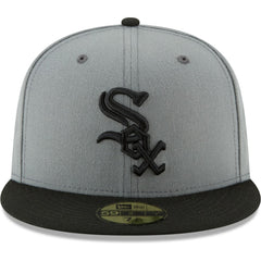 Gray/Black Chicago White Sox New Era Two-Tone 59FIFTY Fitted Hat